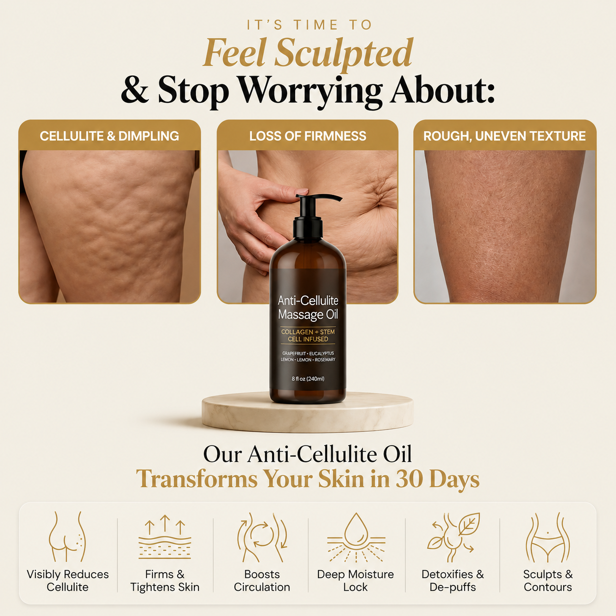 Anti-cellulite Massage Oil