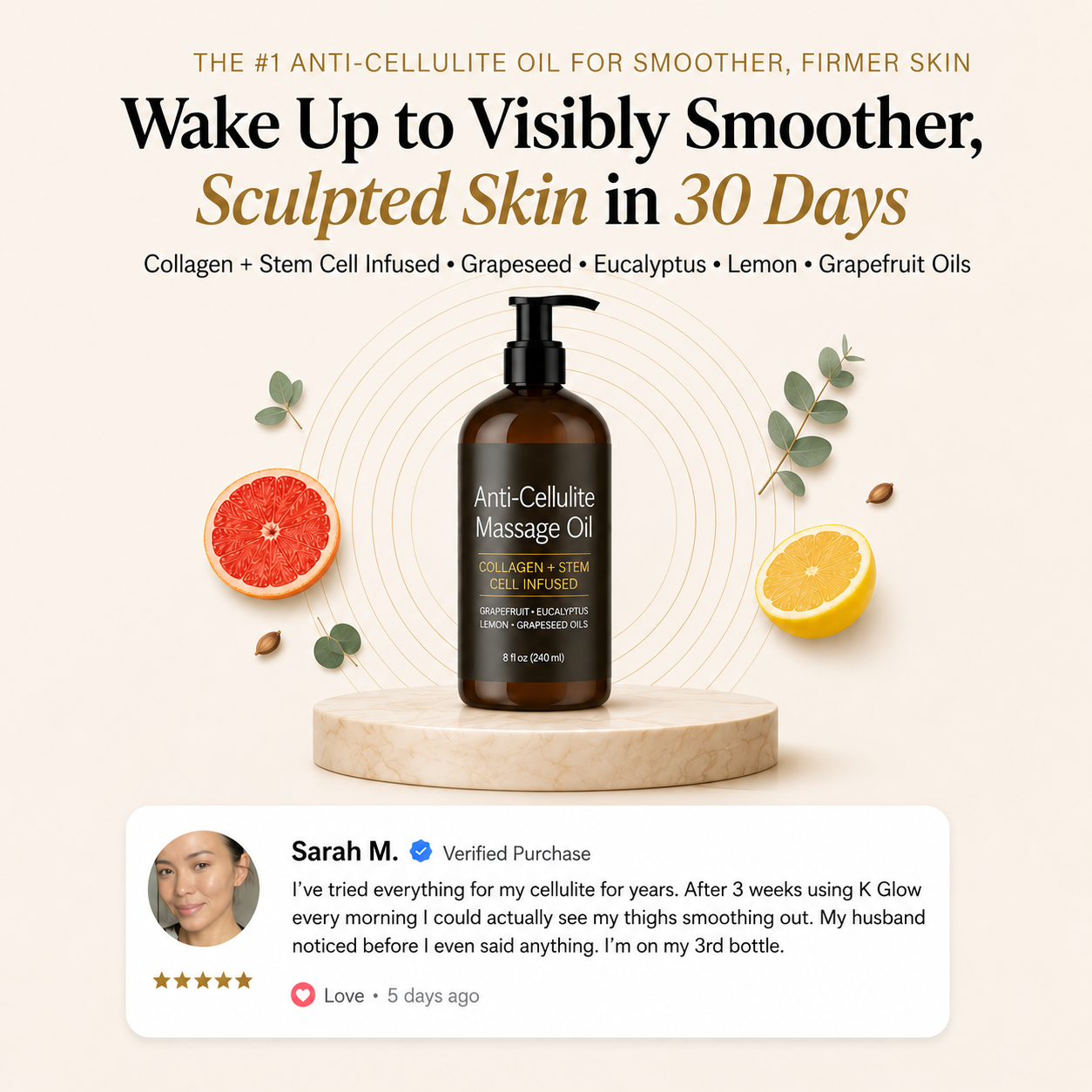 Anti-cellulite Massage Oil