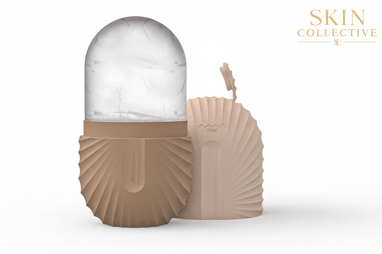 Deodorant product with transparent logo